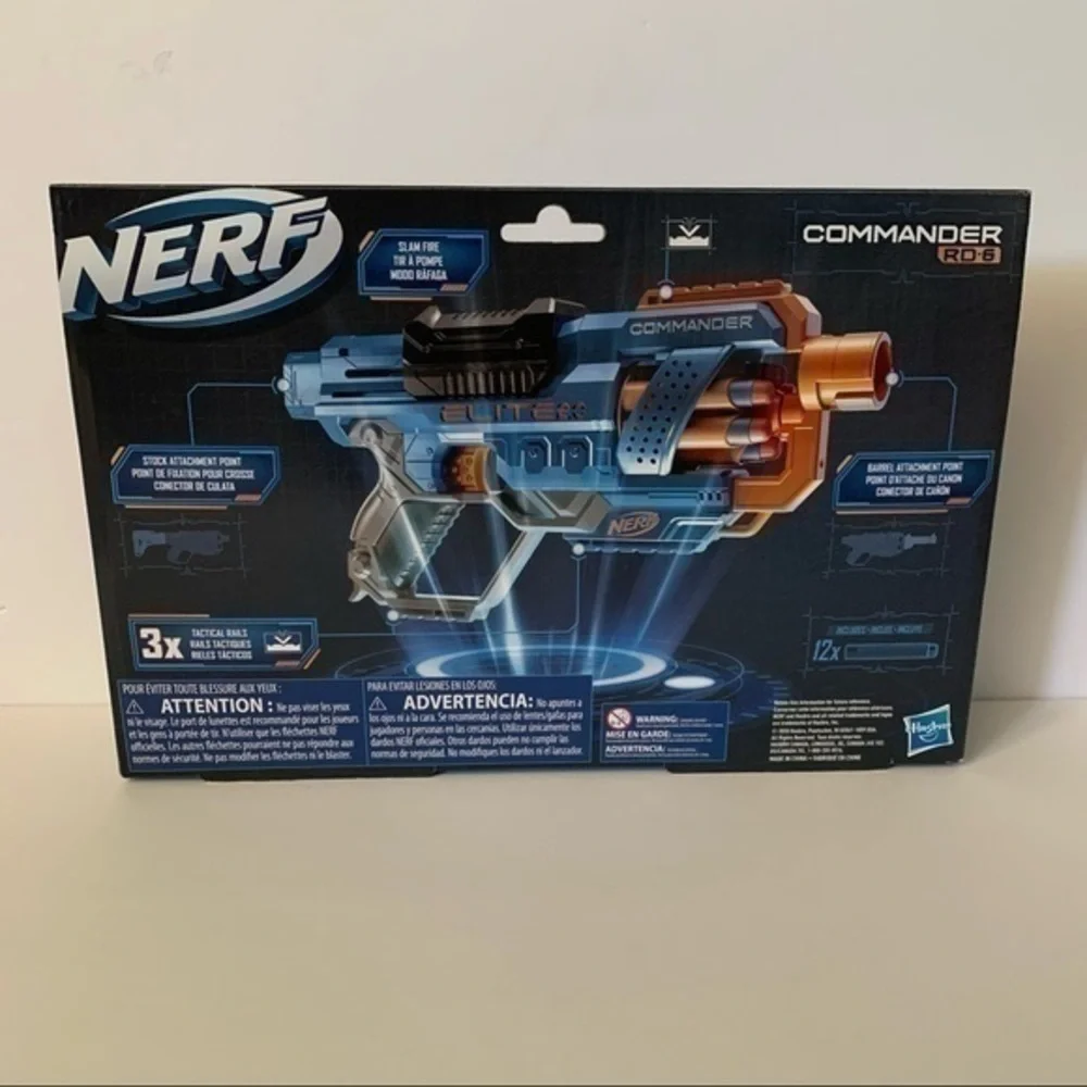 NIB. NERF Elite 2.0 Commander RD-6